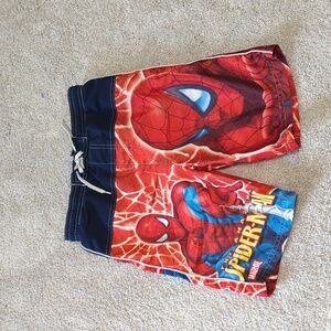 Spiderman swim trunks